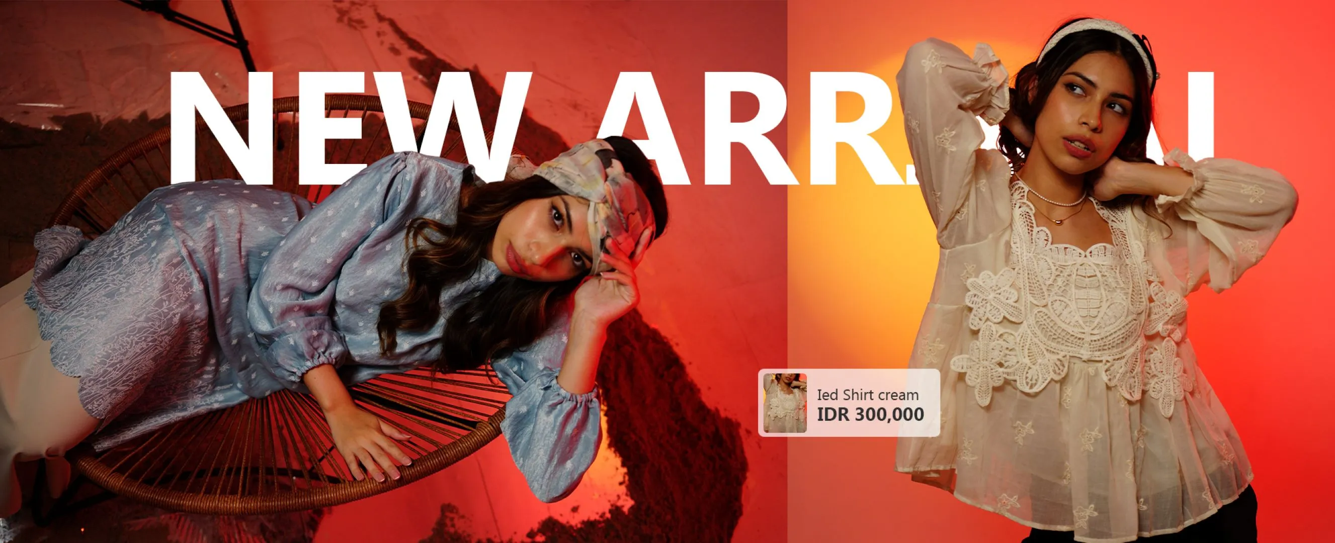 New Arrival — Website Hero Banner by Ditya
